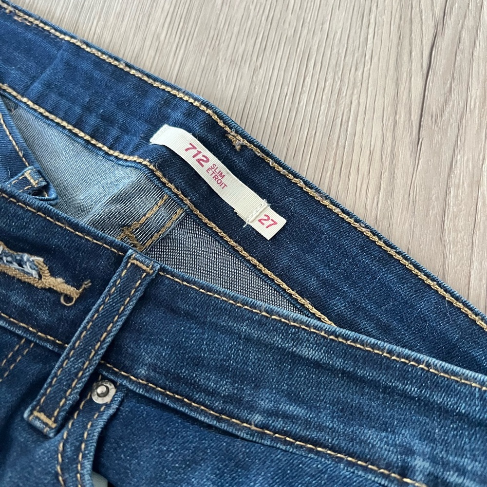 Levi's 712 Indigo Jeans